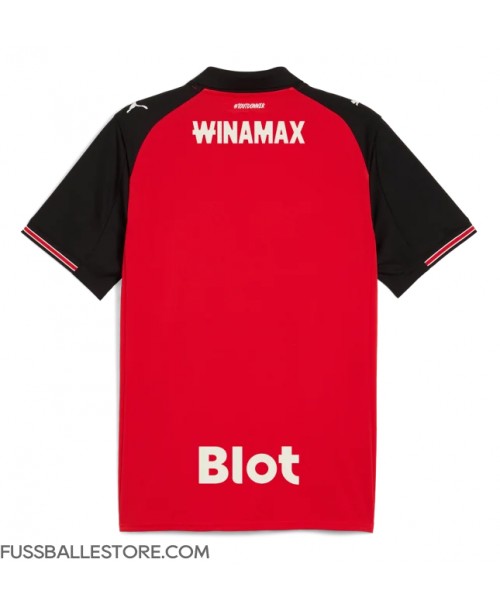 Günstige Stade Rennais Heimtrikot 2025-26 Kurzarm Günstige Stade Rennais Heimtrikot 2025-26 Kurzarm